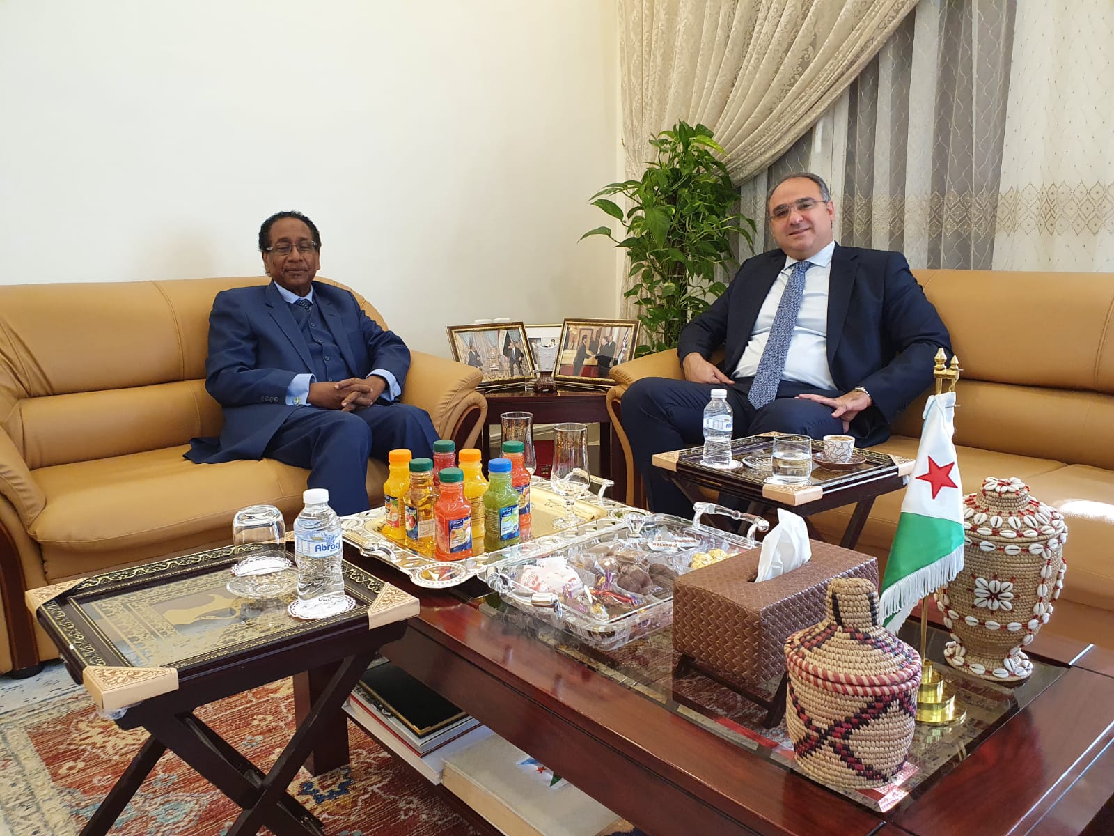 زيارة قائم بالأعمال جمهورية لبنان لدى دولة الكويت لسفارة